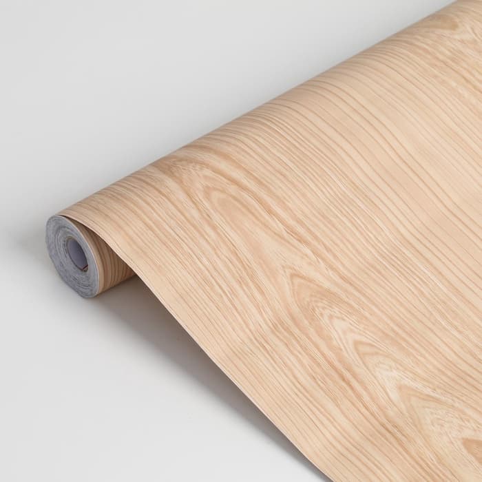 Плёнка самоклеящаяся D&B 0165W, рулон, 0.45×8 м, цвет дерево светлое