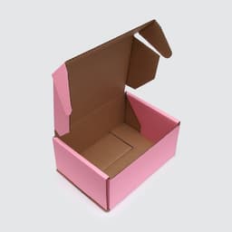 Коробка самосборная, розовая, для подарков, хранения и отправки посылок, 22×16.5×9.5 см