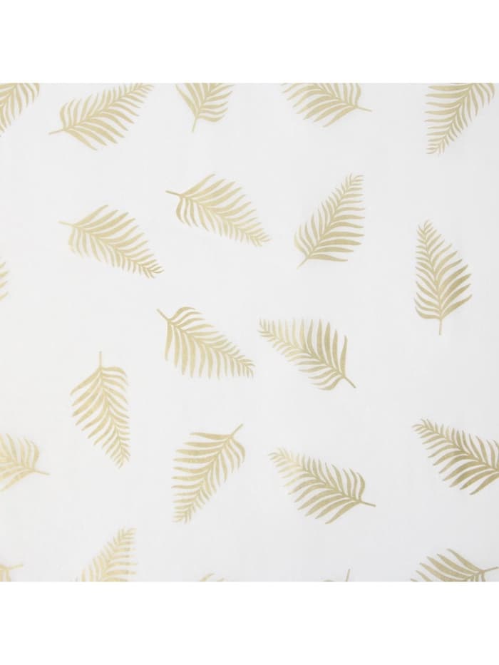 Бумага упаковочная тишью «Листья, золото», 50×70 см