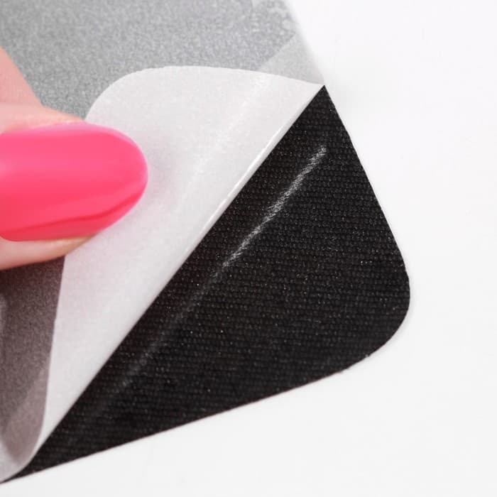 Набор заплаток для одежды, термоклеевые, 9 шт., чёрный, синий