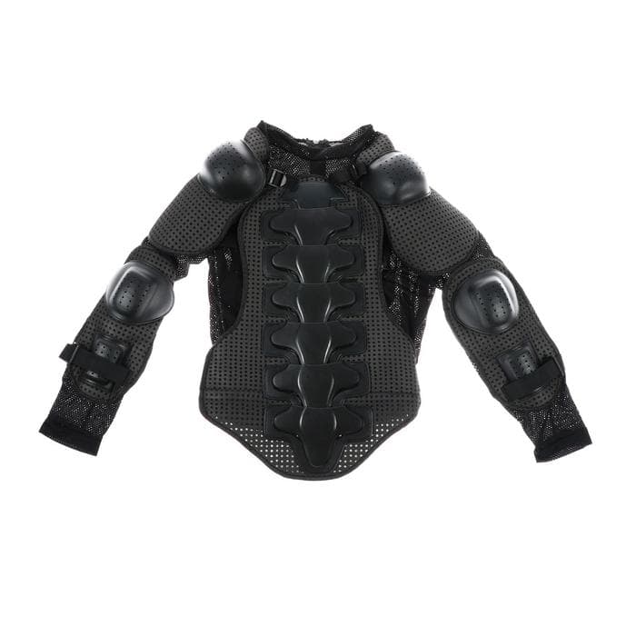 Мотоциклетная куртка с защитой, мужская, размер 48-50, чёрная