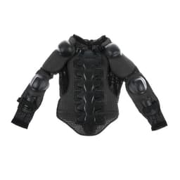 Мотоциклетная куртка с защитой, мужская, размер 48-50, чёрная