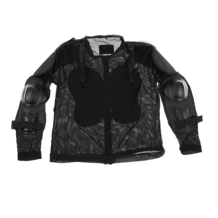 Мотоциклетная куртка с защитой, мужская, размер 48-50, чёрная