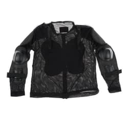 Мотоциклетная куртка с защитой, мужская, размер 48-50, чёрная