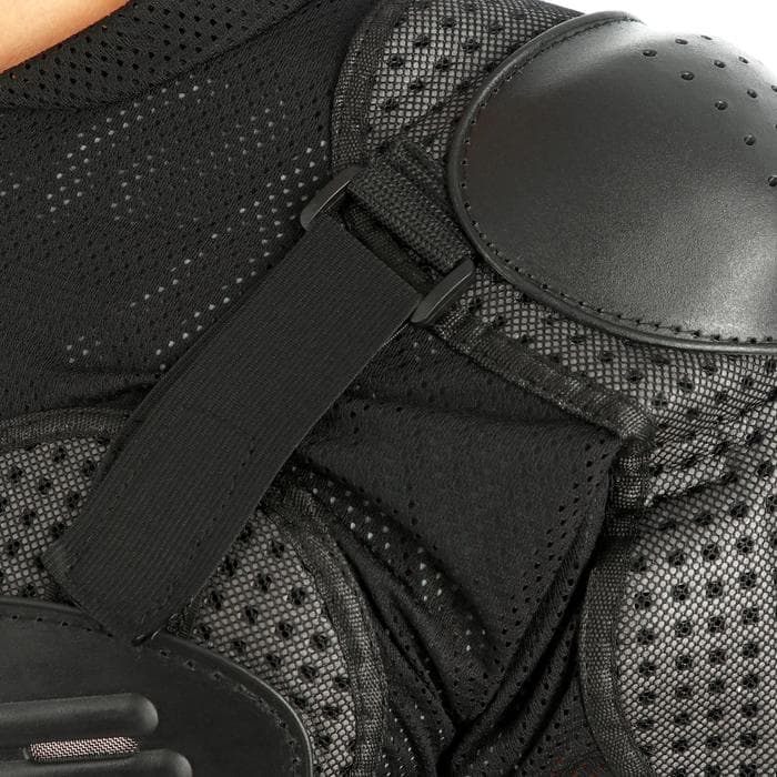 Мотоциклетная куртка с защитой, мужская, размер 48-50, чёрная