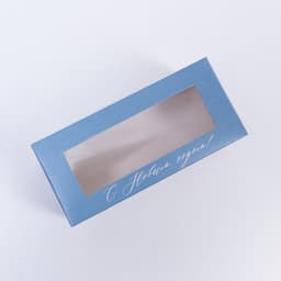 Коробочка для макарун «С новым годом» 12×5.5×5.5 см