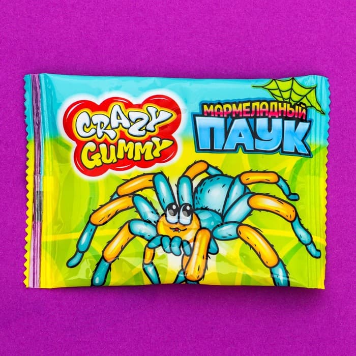 Мармелад «Пугатели мармеладный паук», 15 г