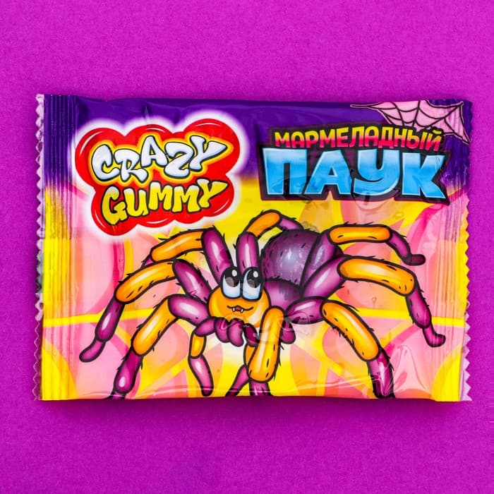 Мармелад «Пугатели мармеладный паук», 15 г