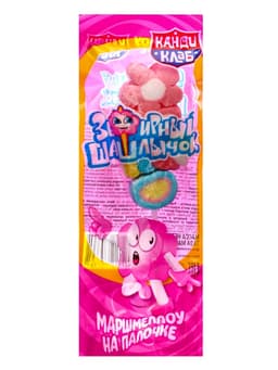 Зефир «Зефирный шашлычок», на палочке в банке, 12 г