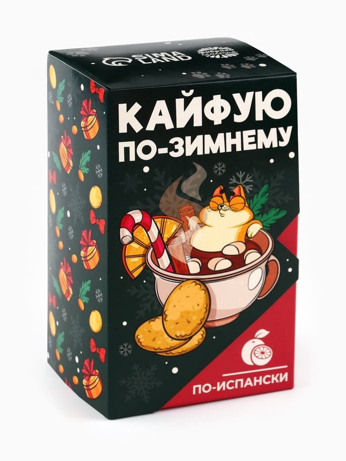 Горячий шоколад «Кайфуй по-зимнему», вкус: по-испански, 125 г (25 г × 5 шт.)