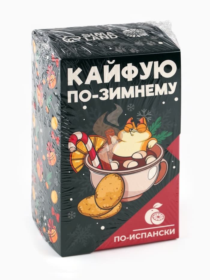 Горячий шоколад «Кайфуй по-зимнему», вкус: по-испански, 125 г (25 г × 5 шт.)