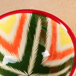 Пиала узбекская Риштанская Керамика «Атлас», 200 мл, d=11.5 см, разноцветная