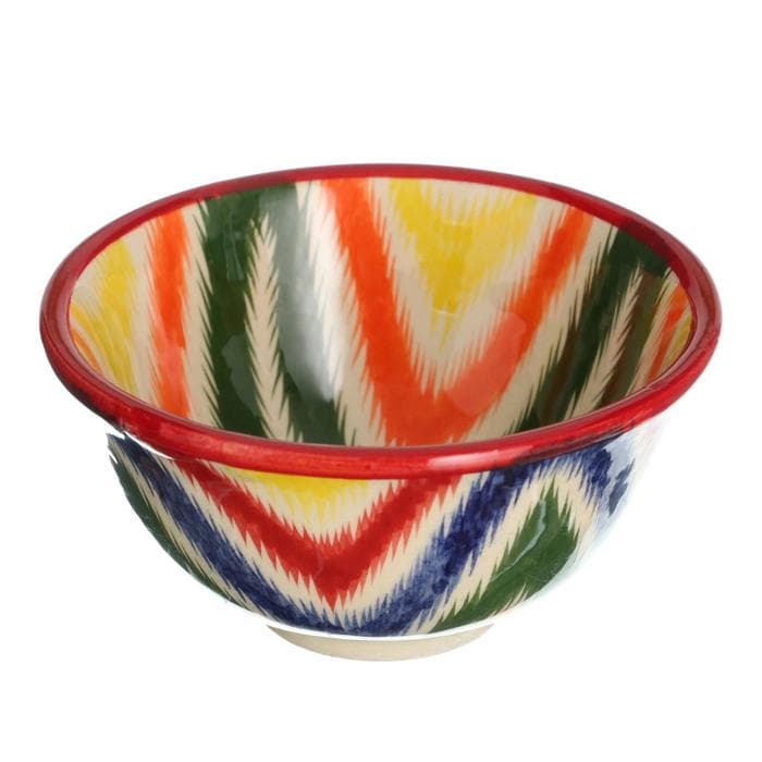 Пиала узбекская Риштанская Керамика «Атлас», 200 мл, d=11.5 см, разноцветная