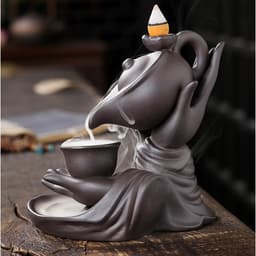 Подставка для благовоний TAKE IT EASY «Чайная церемония», стелющийся дым, 16×14×9 см