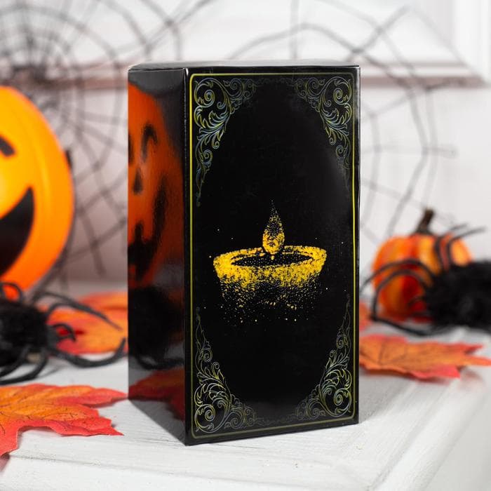 Светодиодная фигура «Свеча фиолетовая» 5×12×5 см, пластик, батарейки АААх2 (не в комплекте), свечение тёплое белое