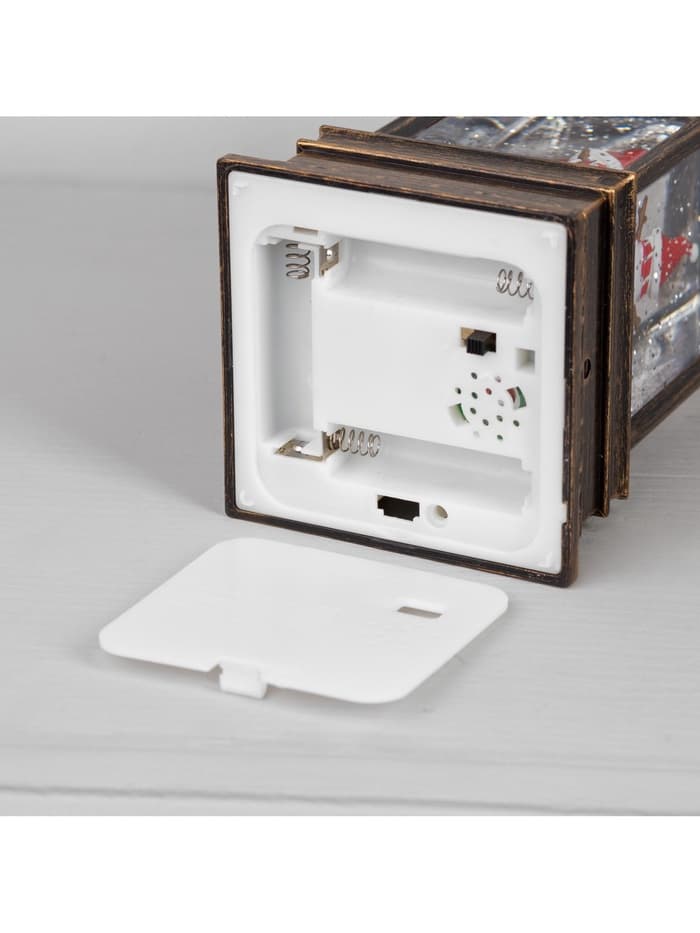 Светодиодная фигура «Дед Мороз с мешком» 9×23×9 см, пластик, батарейки ААх3 (не в комплекте), USB, свечение тёплое белое