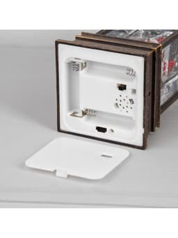 Светодиодная фигура «Дед Мороз с мешком» 9×23×9 см, пластик, батарейки ААх3 (не в комплекте), USB, свечение тёплое белое