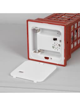 Светодиодная фигура «Девочка и снеговик» 9×20×8 см, пластик, от батареек ААх3, USB, свечение тёплое белое