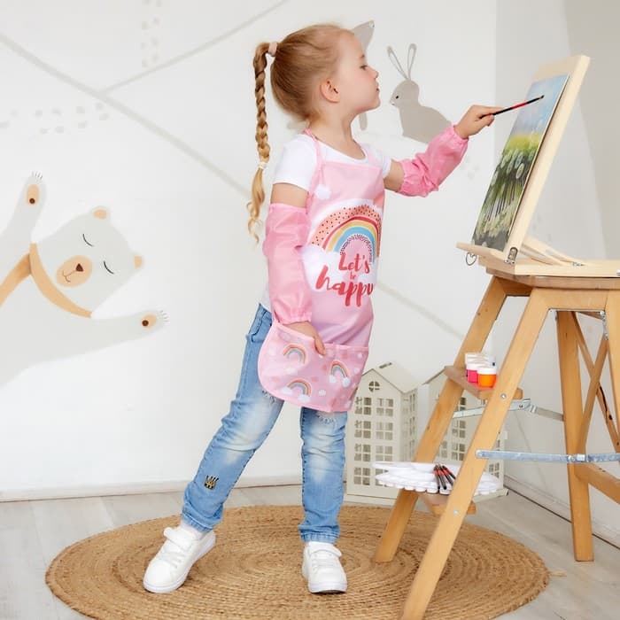 Фартук детский с нарукавниками «Этель. Радуга», 49×39 см