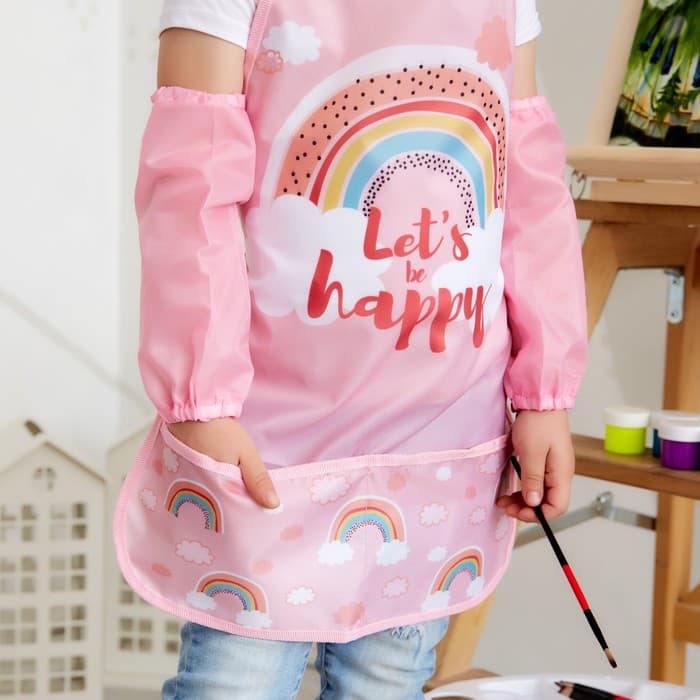 Фартук детский с нарукавниками «Этель. Радуга», 49×39 см