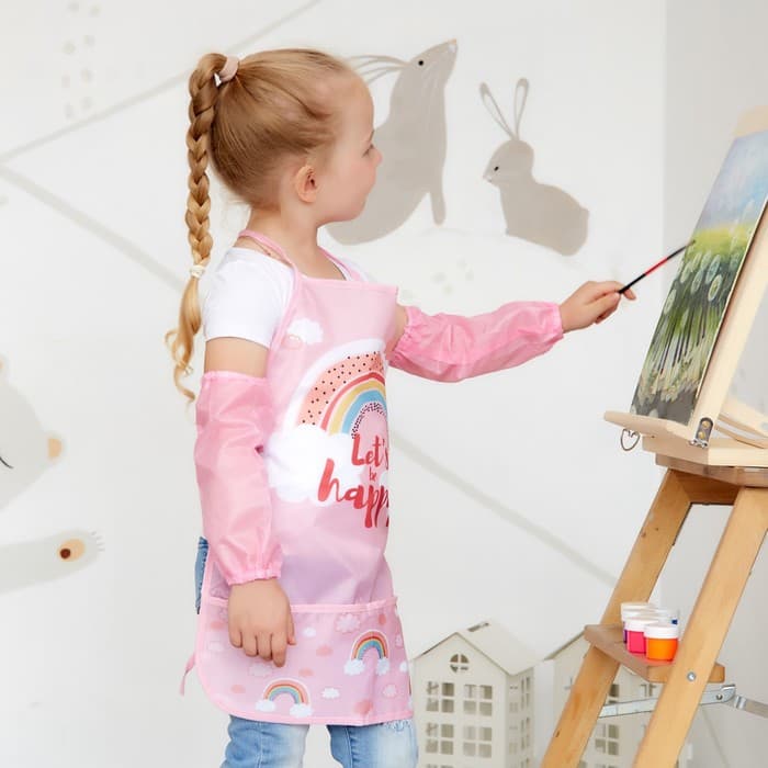 Фартук детский с нарукавниками «Этель. Радуга», 49×39 см