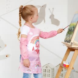 Фартук детский с нарукавниками «Этель. Радуга», 49×39 см