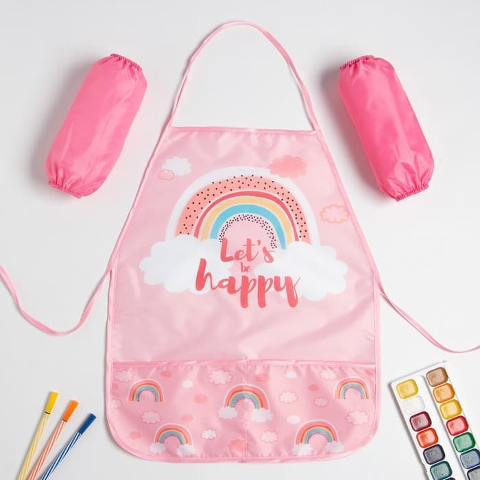 Фартук детский с нарукавниками «Этель. Радуга», 49×39 см