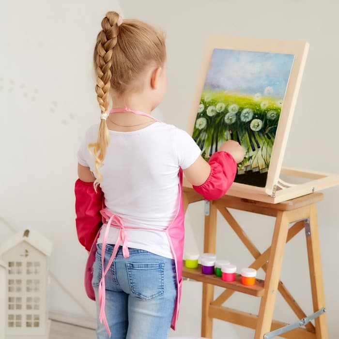 Фартук детский с нарукавниками «Этель» Cute girl, 49×39 см