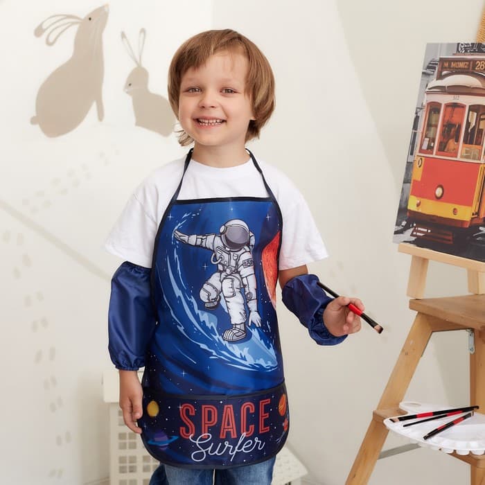 Фартук детский с нарукавниками «Этель. Космос», 49×39 см