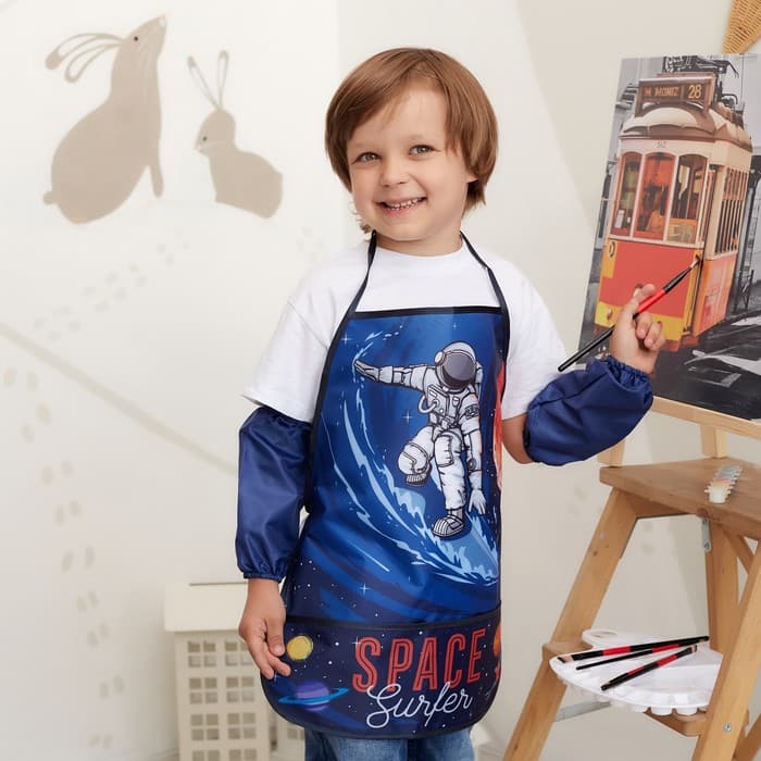 Фартук детский с нарукавниками «Этель. Космос», 49×39 см