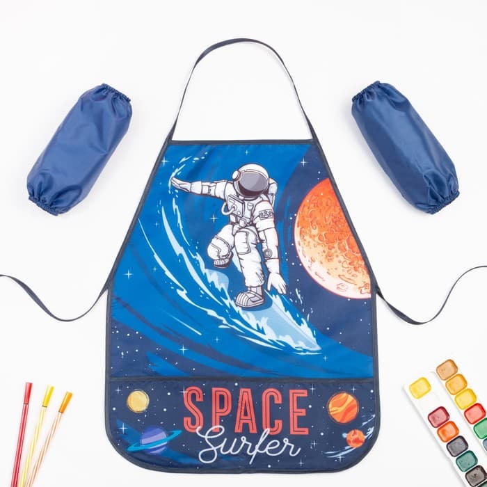 Фартук детский с нарукавниками «Этель. Космос», 49×39 см