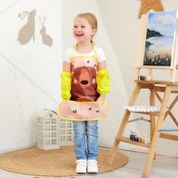 Фартук детский с нарукавниками «Этель. Мишка», 49×39 см