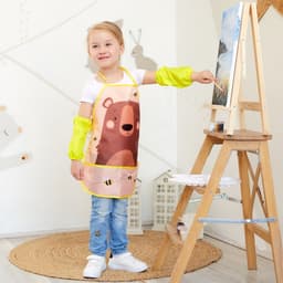 Фартук детский с нарукавниками «Этель. Мишка», 49×39 см