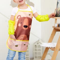 Фартук детский с нарукавниками «Этель. Мишка», 49×39 см