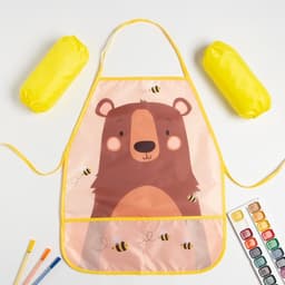 Фартук детский с нарукавниками «Этель. Мишка», 49×39 см