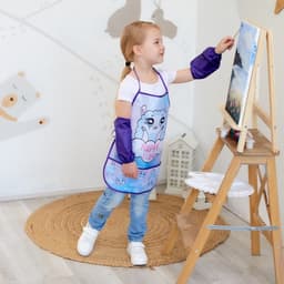 Фартук детский с нарукавниками «Этель. Лама», 49×39 см