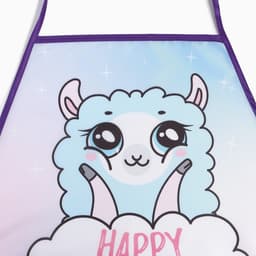 Фартук детский с нарукавниками «Этель. Лама», 49×39 см