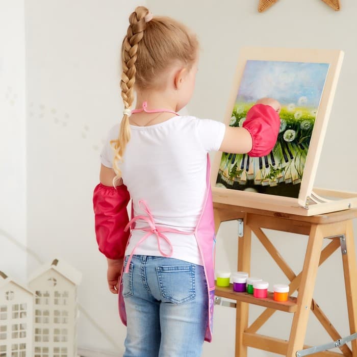 Фартук детский с нарукавниками «Этель» Fashion girl, 49×39 см