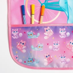 Фартук детский с нарукавниками «Этель» Fashion girl, 49×39 см