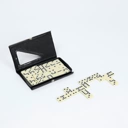 Домино классическое «Форкас», 28 шт., чёрный