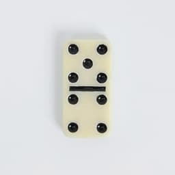 Домино классическое «Форкас», 28 шт., чёрный