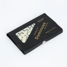 Домино классическое «Форкас», 28 шт., чёрный