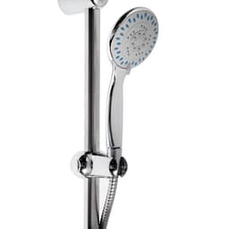 Душевая лейка 5 режимов со шлангом, стойкой, мыльницей, крепеж в комплекте.