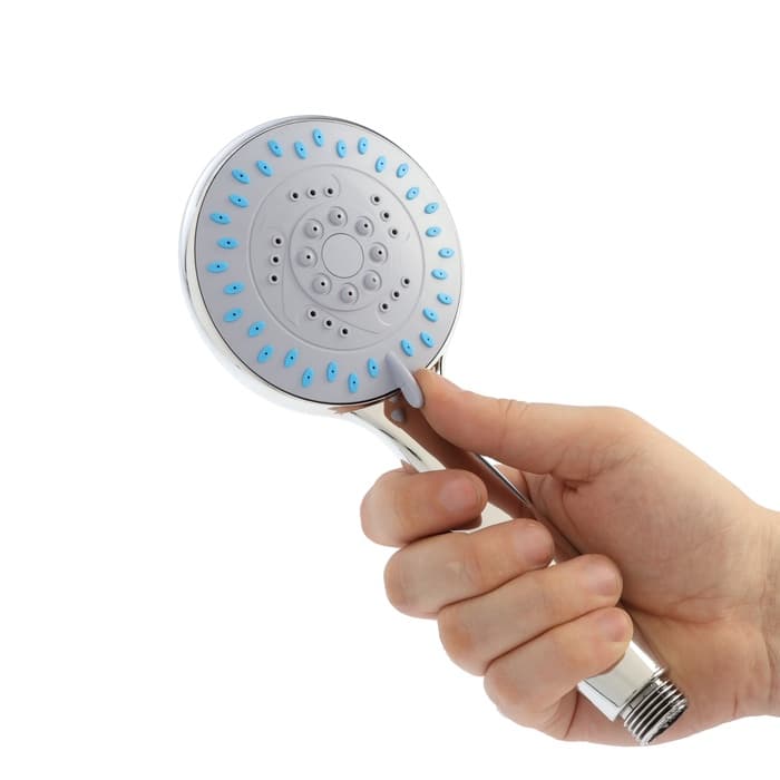 Душевая лейка 5 режимов со шлангом, стойкой, мыльницей, крепеж в комплекте.