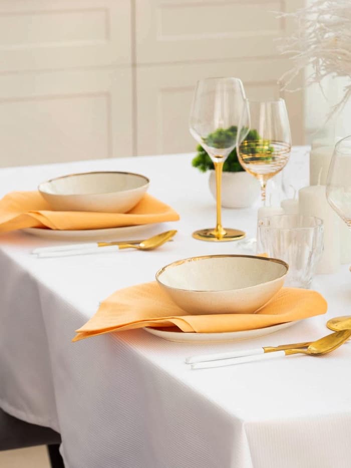 Набор салфеток «Этель» Shine, 45×45 см, с пропиткой ВГМО, 192 г/м², бежевый