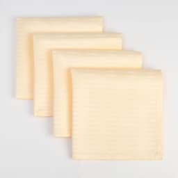 Набор салфеток «Этель» Shine, 45×45 см, с пропиткой ВГМО, 192 г/м², молочный