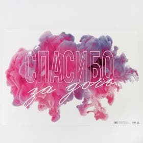 Наклейка на авто «Любимая, спасибо за дочь», 50×70 см