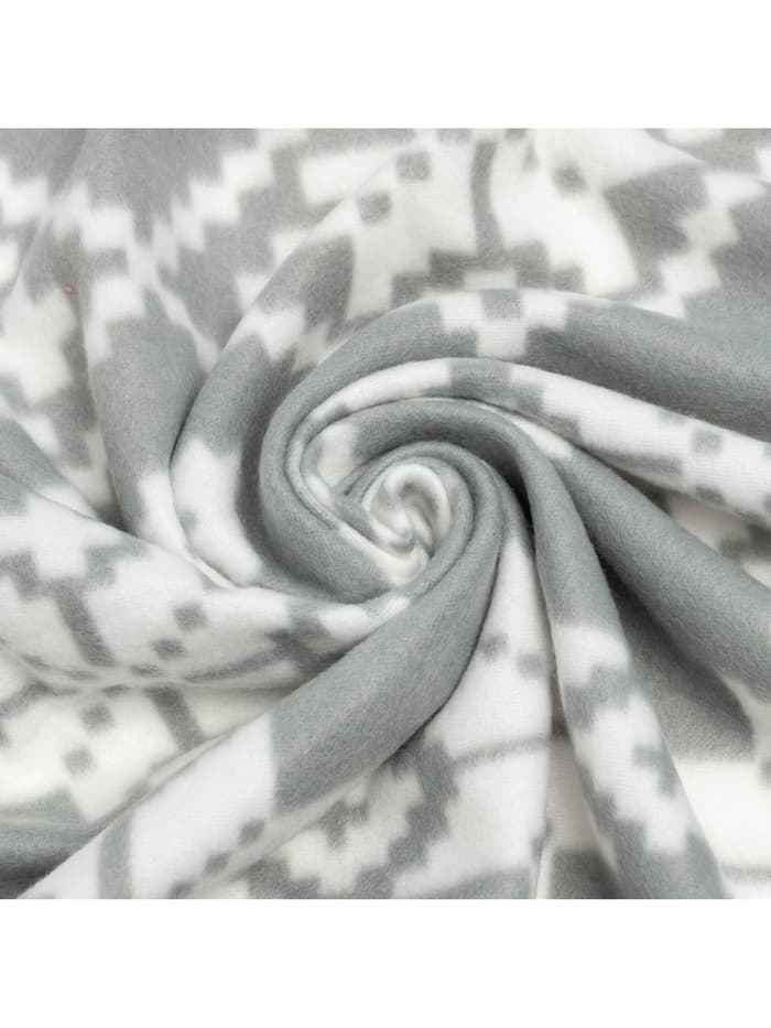 Плед флисовый новогодний «Экономь и Я. Зимние узоры» 150×180 см