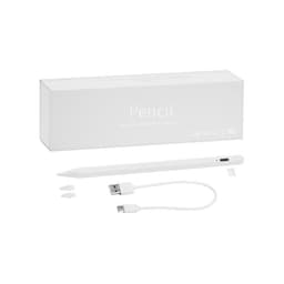 Стилус для iPad 2018-2022, 140 мАч, USB Type-C, магнит, пластик, белый