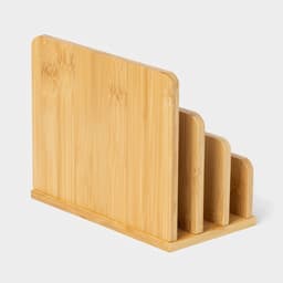 Подставка для разделочных досок и крышек Доляна, 18×10 см, 3 секции